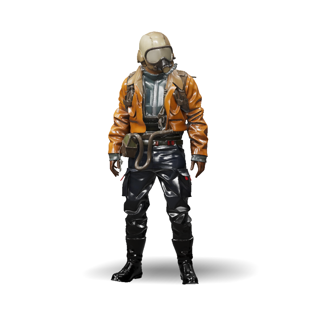 Raider Create 3D Model: Create a raider caracter in a helmet helmet s visor is not ...
