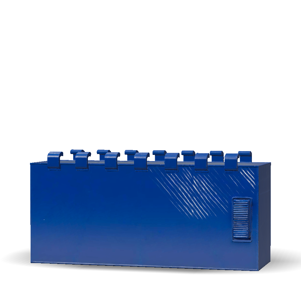 3D Model: Generate a 3D model of a rigid rectangular wall panel for 3D ...