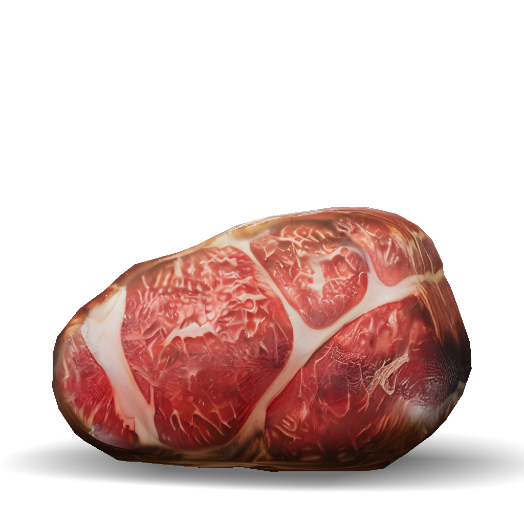 3D Model: a hyperrealistic beef meat