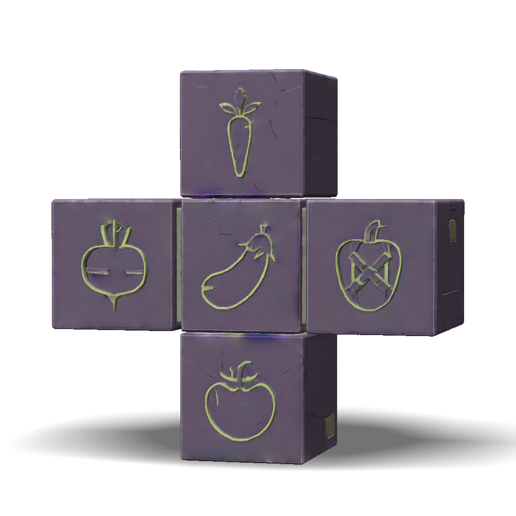 3D Model: A flat unfolded dice net cube net for a board game dice shown ...