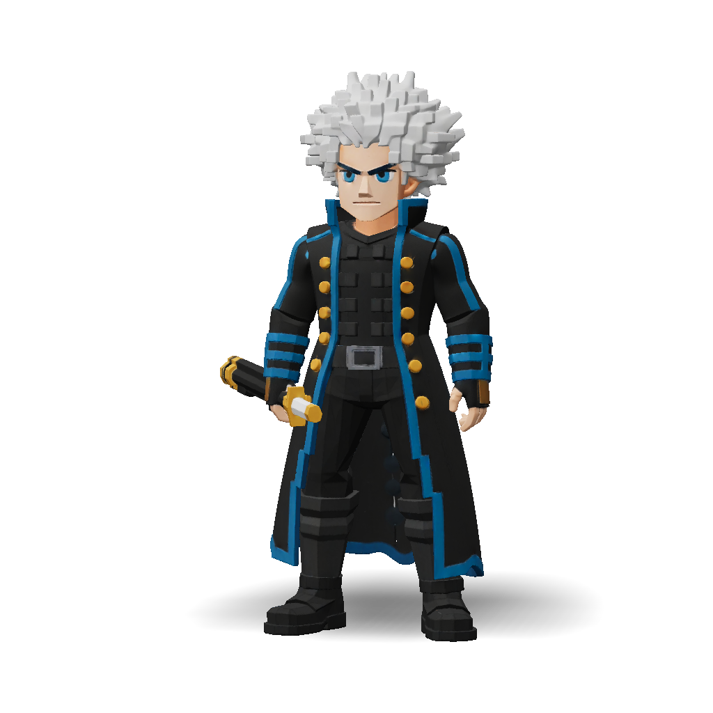 Stylized Character 3D Model, Download Free Human Character Sprite With ...