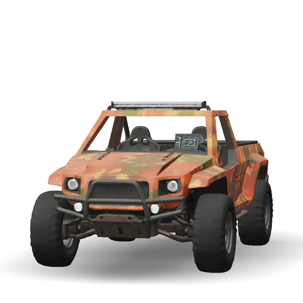 3D Model: warthog en estilo buggy entubado off road sin torreta con ...