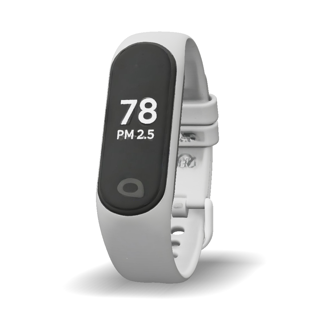 Modern Devic's 3D Model: A modern wearable bracelet designed as an air quality ...