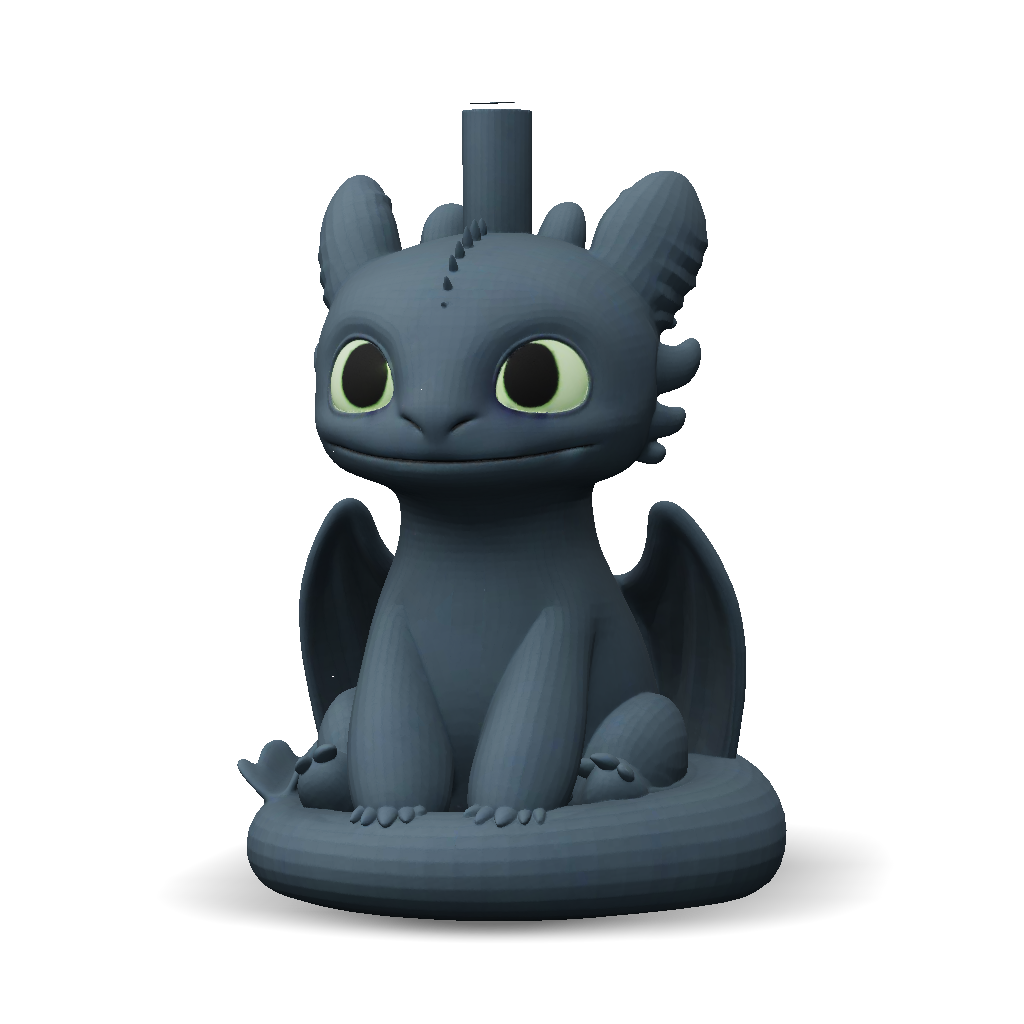 Toothless Inflatable Model 3d 3D Model: Create A 3D Model Of Toothless The Sleek Black Dragon ...