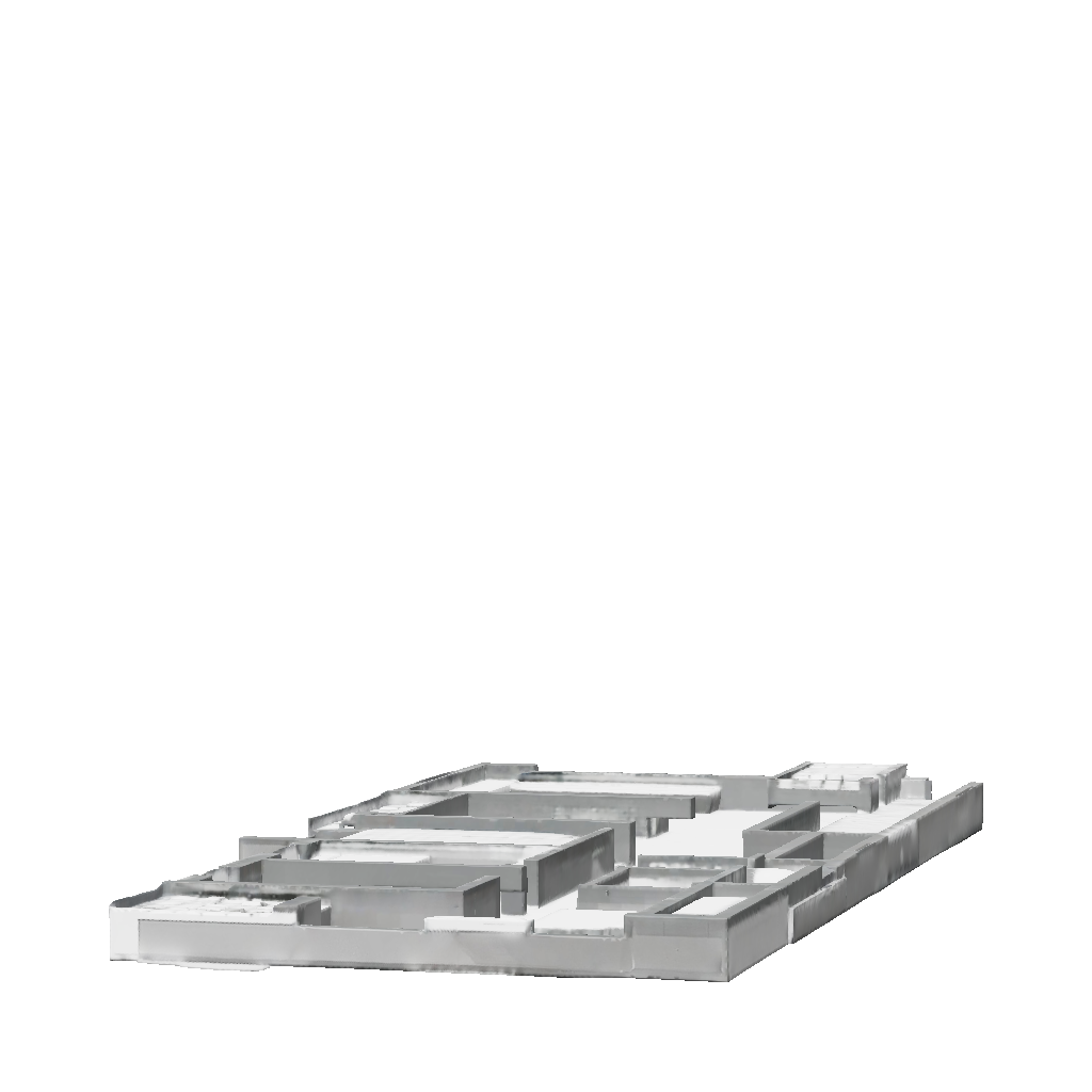 Wa Layout 3D Model: architectural floor plan showing layout and dimensions of ...