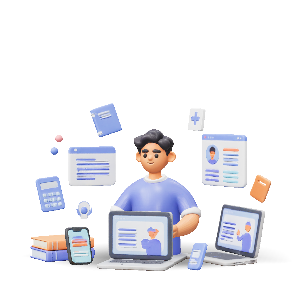 3D Model: Create Create a realistic yet stylized 3D hero section scene ...