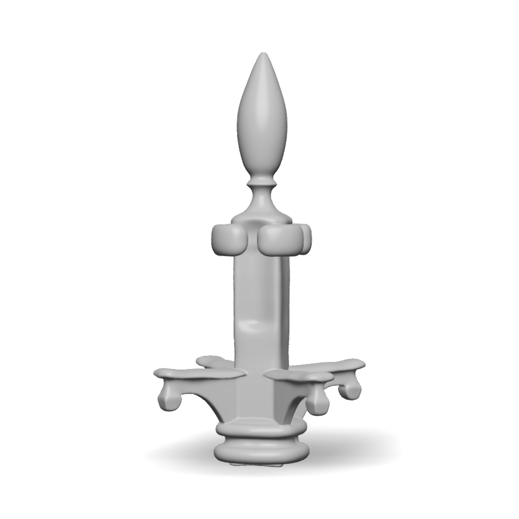 3D Model: medieval sword model with ornate pommel and crossguard in ...
