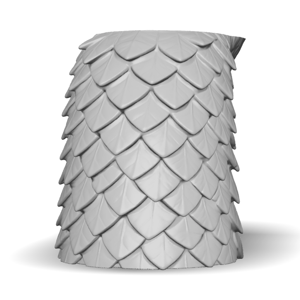 3D Model: Seamless texture of dragon scales close up highly detailed