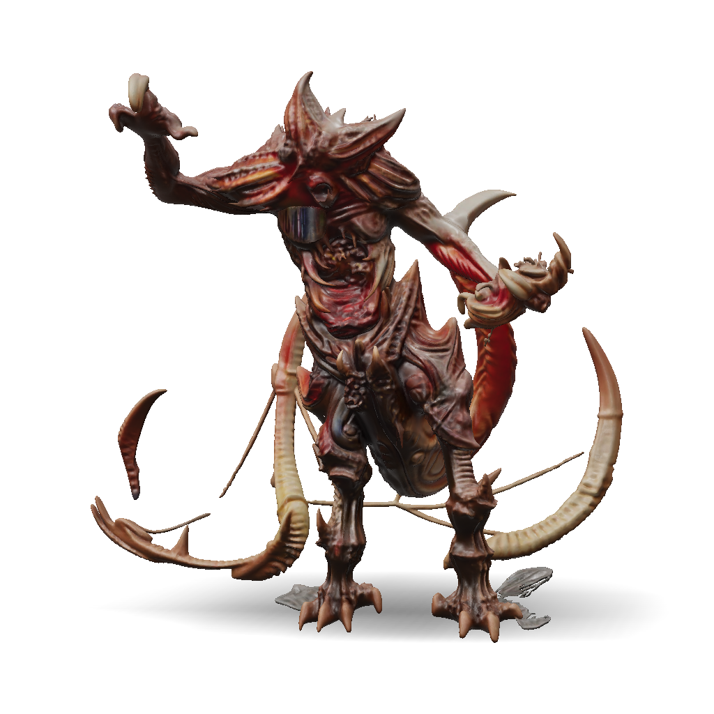 Kitavan Teeth Kitava Statue 3D Model, Download Free Kitava Statue Demon Creature With ...