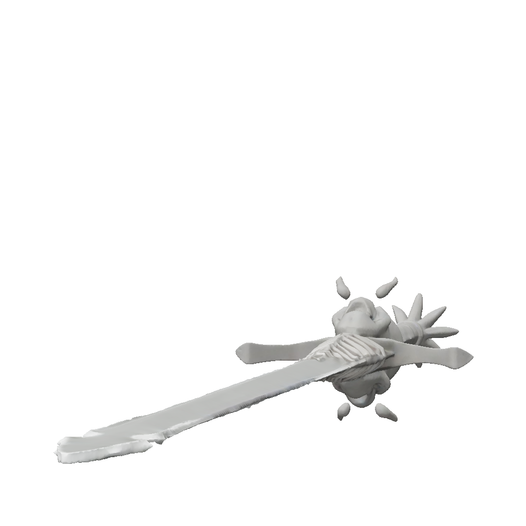 Fantasy Sword 3D Model, Download Free Sword With Ornate Hilt And ...
