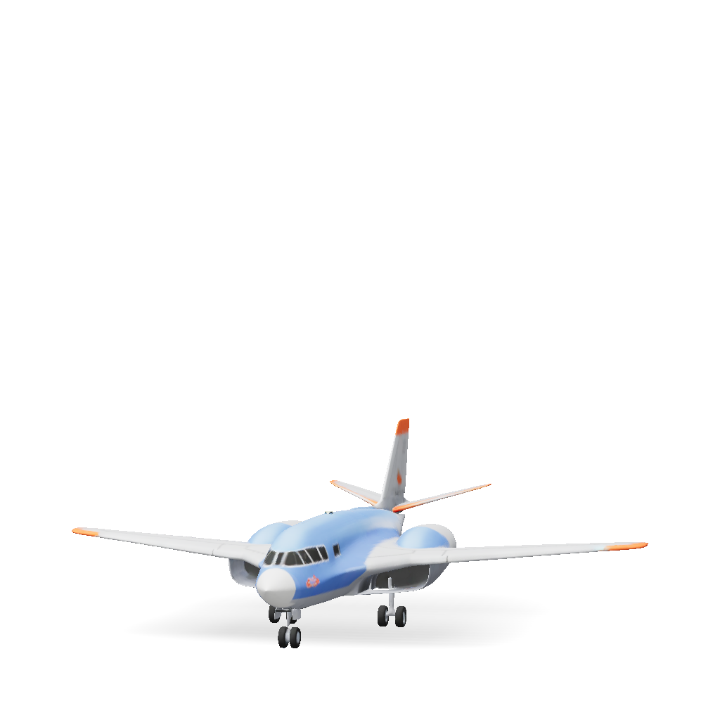 3D Model: 3D model a futuristic civilian supersonic jet called VX 3 ...