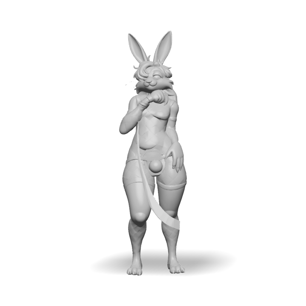 3d Rabbit Humanoid Anthropomorphic Rabbit 3D Model, Download Free Anthropomorphic Rabbit ...
