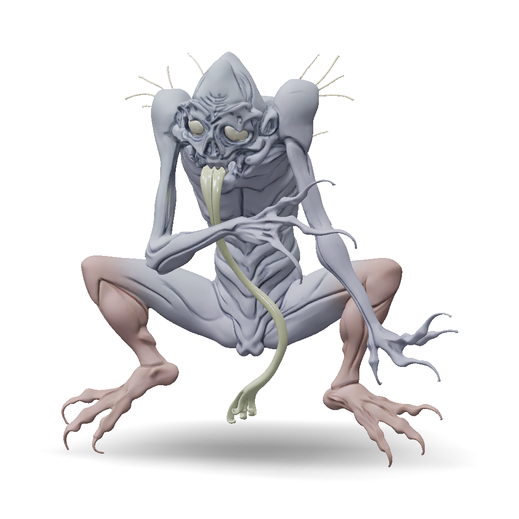 3D Model: Make a 3D rig of this Japanese monster
