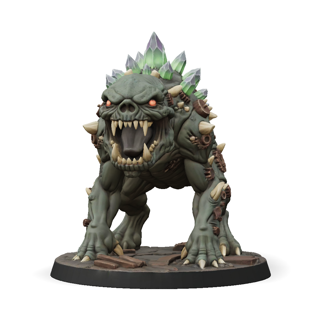 3D Model: A small post apocalyptic mutant creature designed for a ...